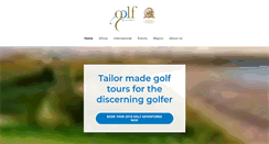 Desktop Screenshot of golfgourmet.co.za